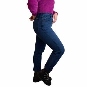 Bill Blass Vintage High Waisted 90s Dark Wash Straight Leg Jeans 6 W28